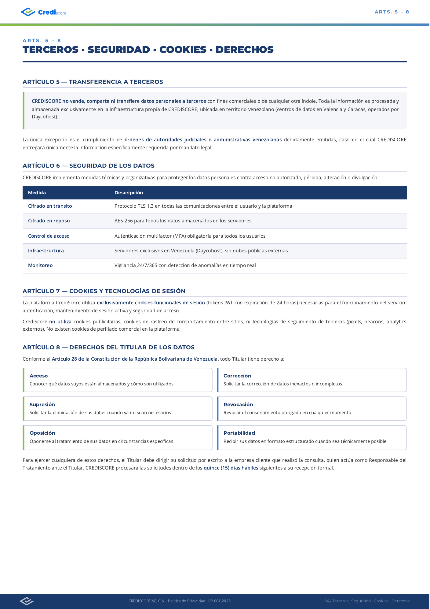 Política de Privacidad - Página 4